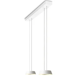 Oligo Glance LED Pendelleuchte, 2-flg., unsichtbare Höhenverstellung
