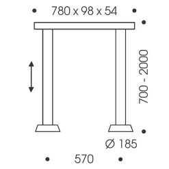 Oligo Glance LED Pendelleuchte, 2-flg., unsichtbare Höhenverstellung