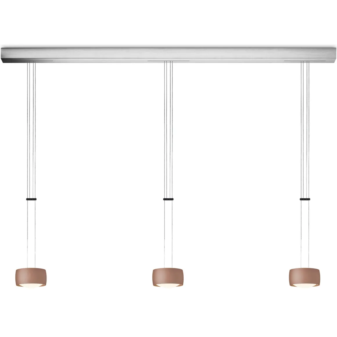 Oligo Grace LED Pendelleuchte, 3-flg., Tunable White