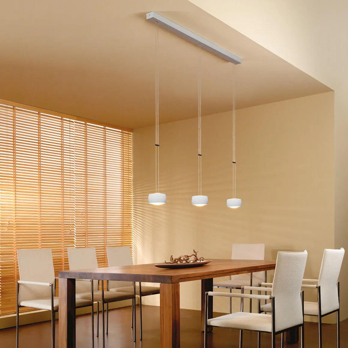 Oligo Grace LED Pendelleuchte, 3-flg., Tunable White