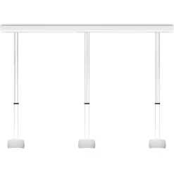 Oligo Grace LED Pendelleuchte, 3-flg., Tunable White