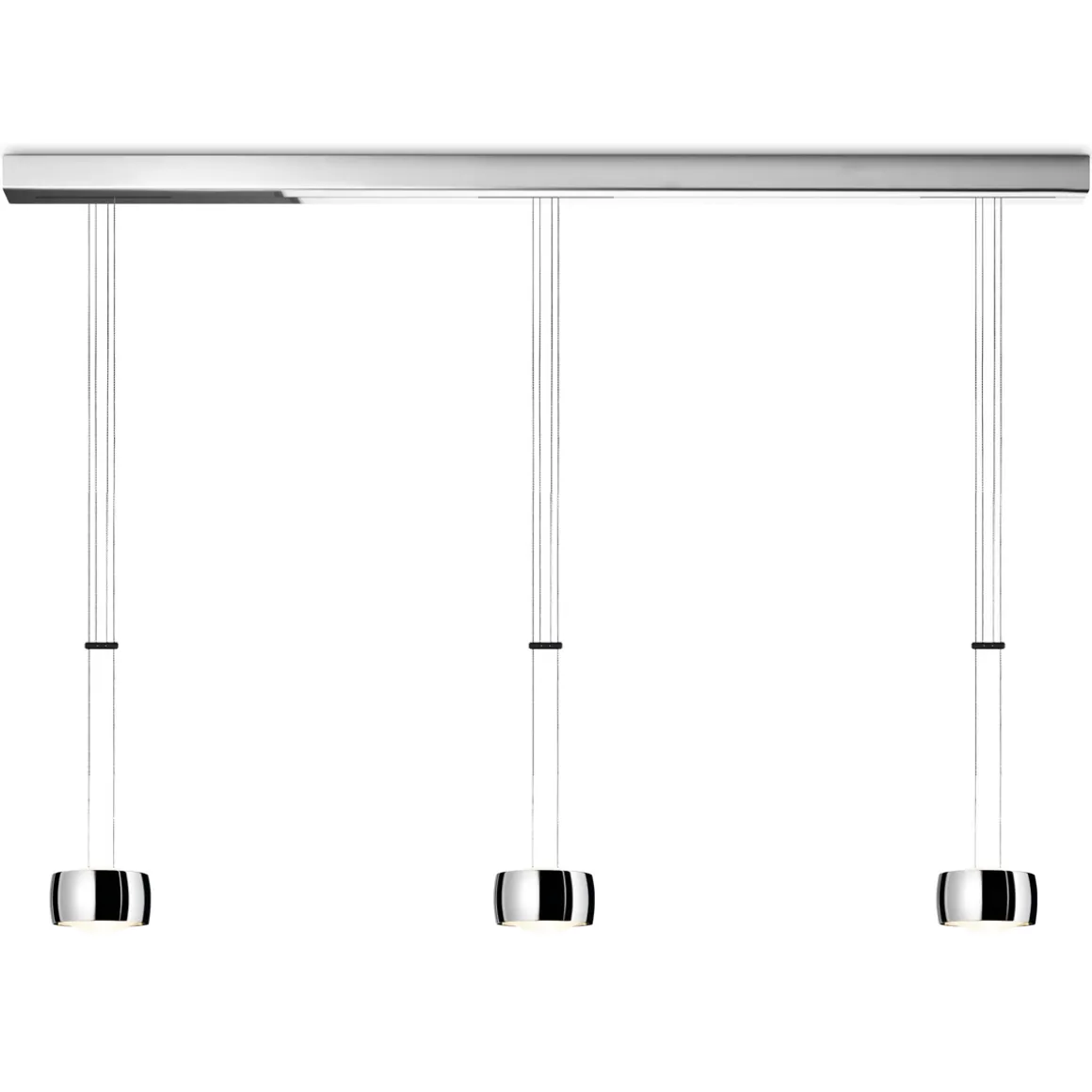 Oligo Grace LED Pendelleuchte, 3-flg., Tunable White