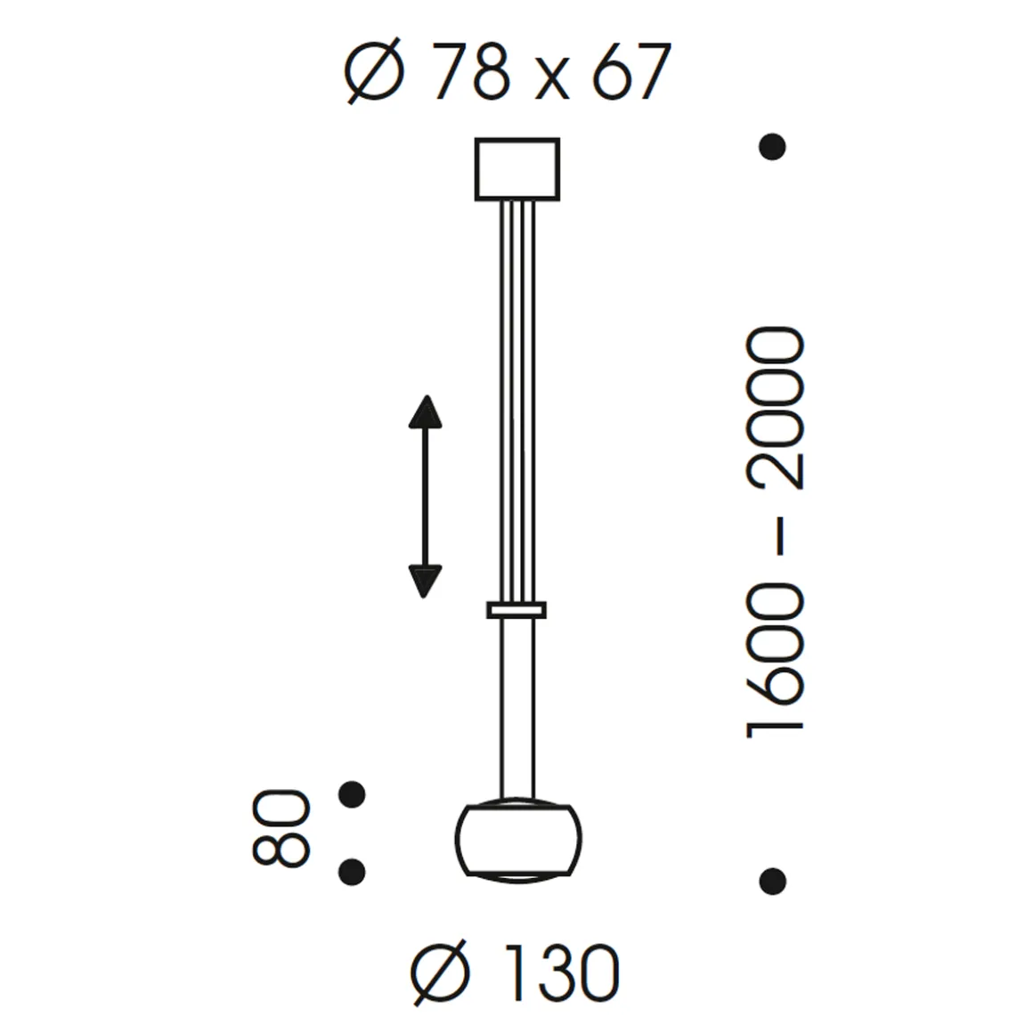 Oligo Grace LED Pendelleuchte, B-Ware