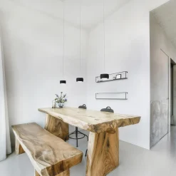 Oligo Grace LED Pendelleuchte, 3-flg., TW, unsichtbare Höhenverstellung, Baldachin: weiß