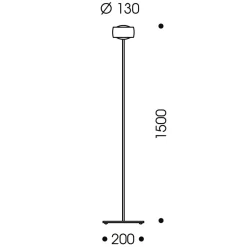 Oligo Grace LED Stehleuchte, Tunable White