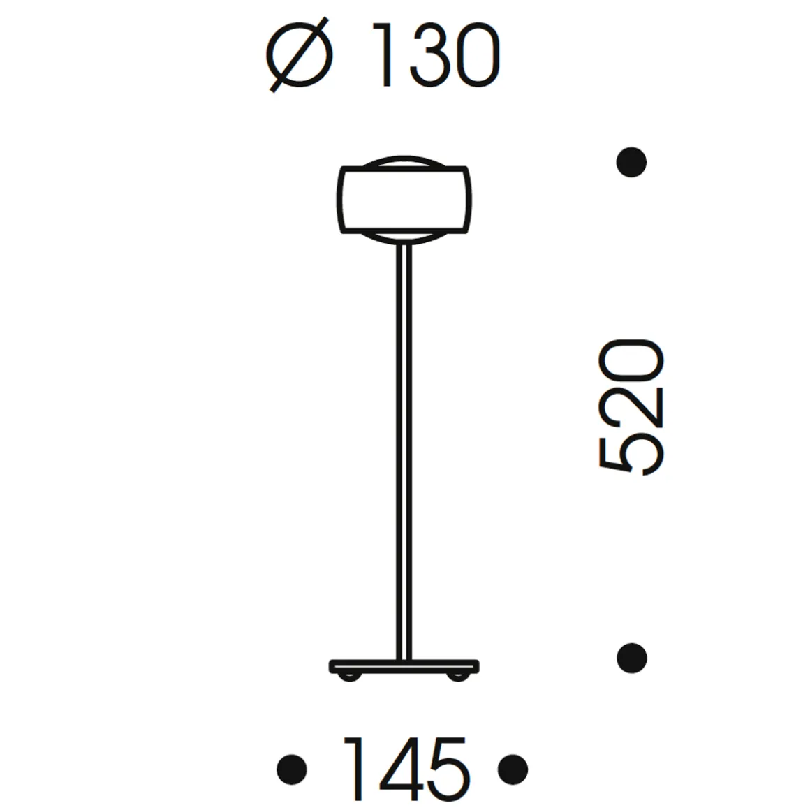 Oligo Grace LED Tischleuchte, Tunable White