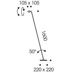 Oligo Kelveen LED Stehleuchte