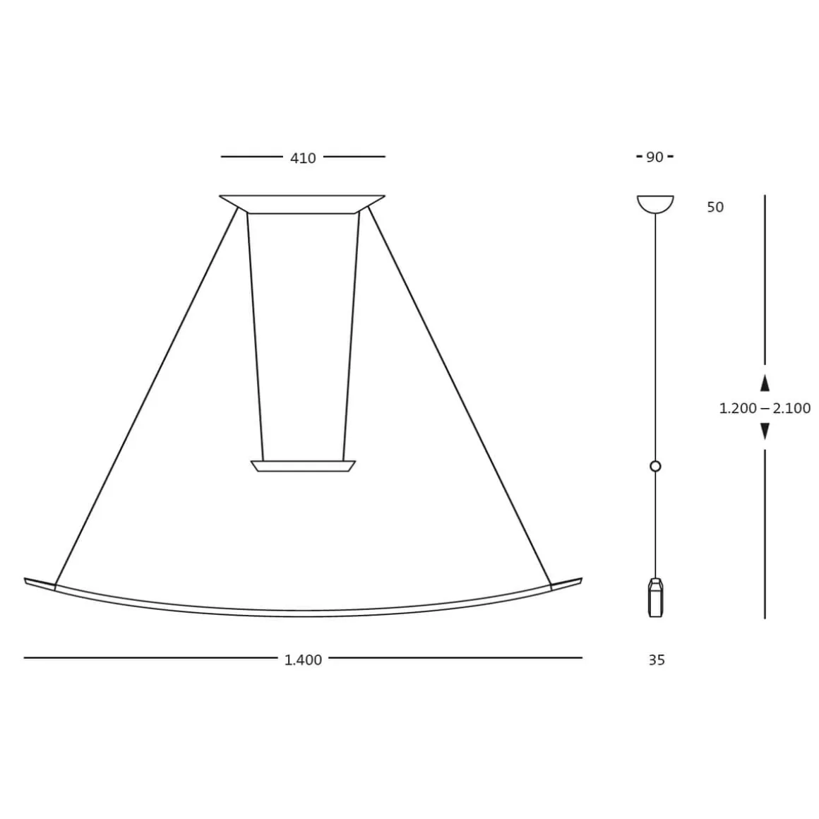 Oligo Lisgo Sky LED Pendelleuchte