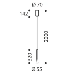 Oligo Rio LED Pendelleuchte