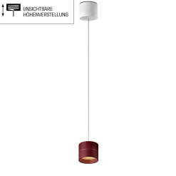 Oligo Tudor S LED Pendelleuchte, TW, unsichtbare Höhenverstellung