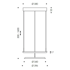 Oligo Yano LED Pendelleuchte