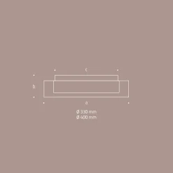 Peill+Putzler Cyla Wand- / Deckenleuchte