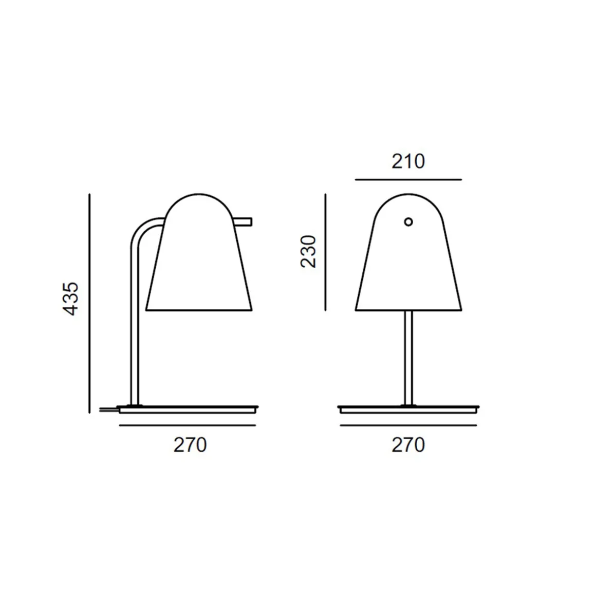 Prandina Sino T3 LED Tischleuchte