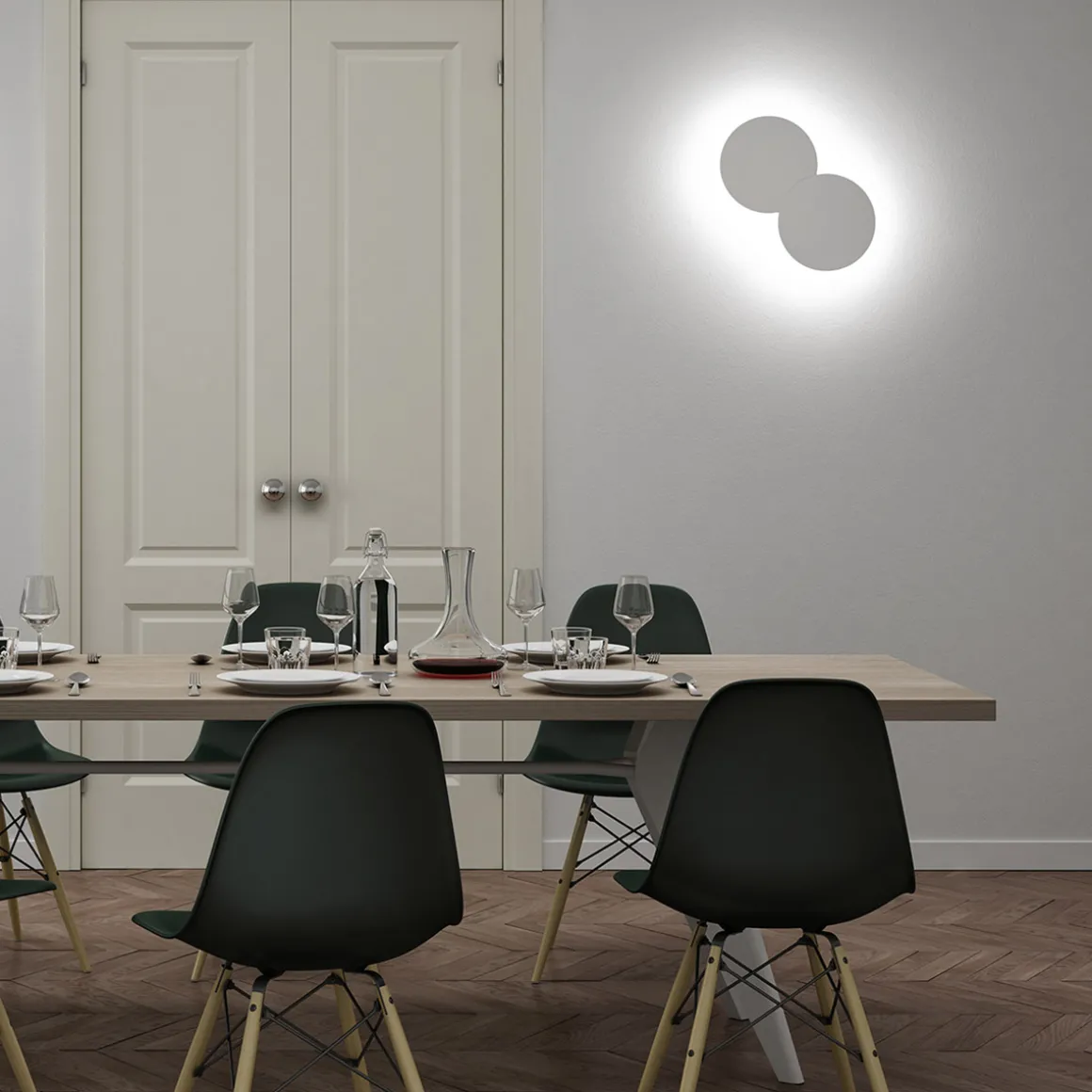 Rotaliana Collide H1 LED Wand- / Deckenleuchte, 3000 K