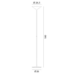 Rotaliana Dry F1 LED Stehleuchte