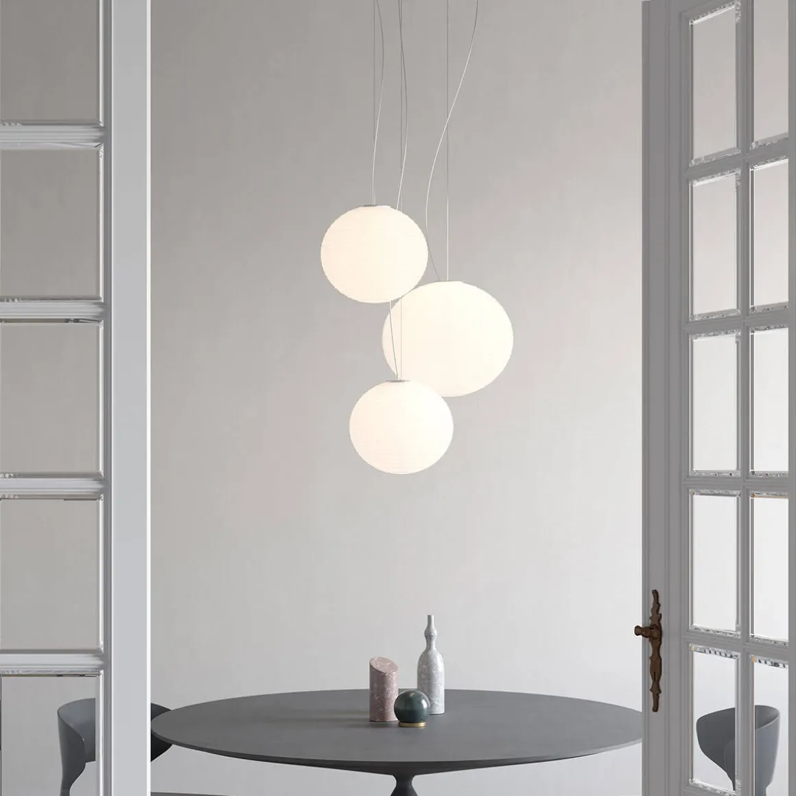 Rotaliana Flow Glass Pendelleuchte