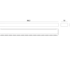 Rotaliana Frame W4 LED Wandleuchte, 3000 K