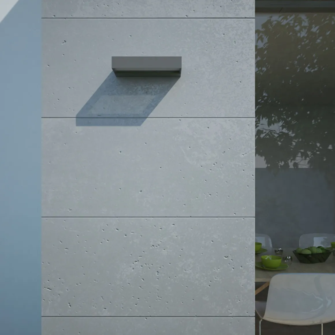 Rotaliana InOut W1 LED Innen- / Außenwandleuchte