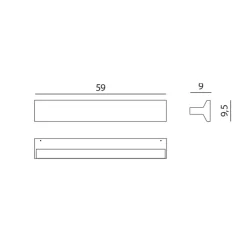 Rotaliana Ipe W3 LED Wandleuchte, 3000 K