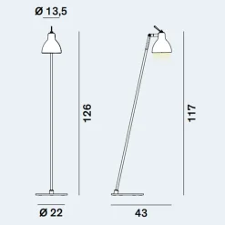 Rotaliana Luxy Glam F0 Stehleuchte
