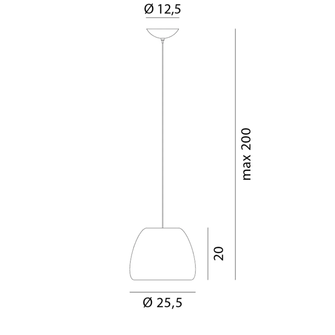 Rotaliana Pomi H3 Pendelleuchte