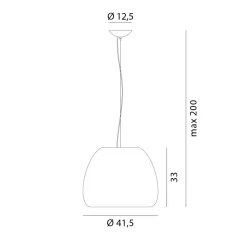 Rotaliana Pomi H2 Pendelleuchte