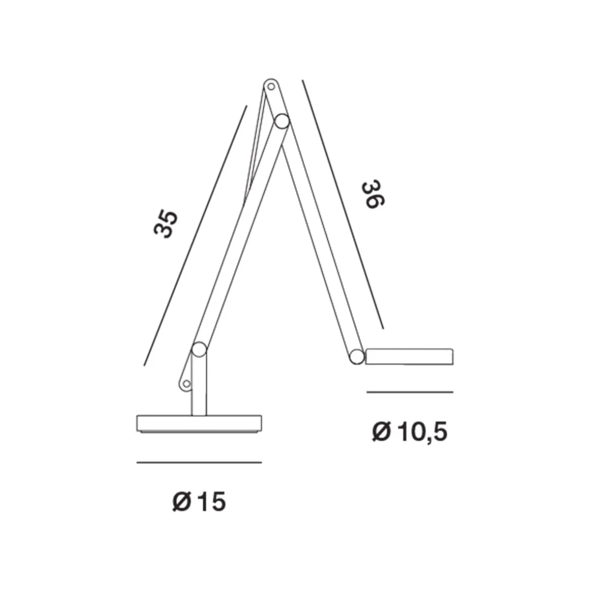 Rotaliana String T1 Mini Tunable White LED Tischleuchte