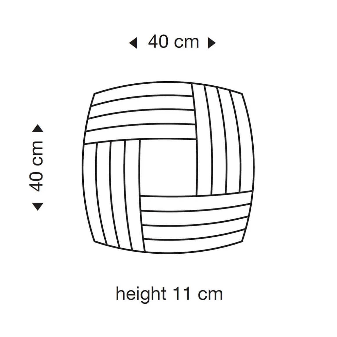 Secto Design Kuulto Small 9101 Wand- / Deckenleuchte
