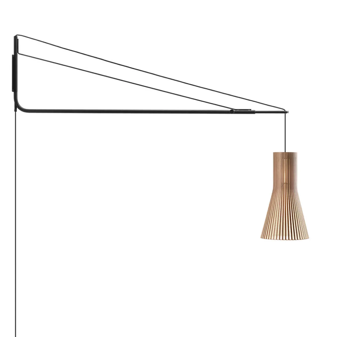 Secto Design Varsi 1000 Wandleuchte mit Secto Small 4201