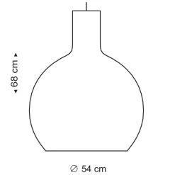 Secto Design Varsi 1000 Wandleuchte mit Octo 4240