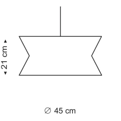 Secto Design Varsi 1000 Wandleuchte mit Kontro 6000