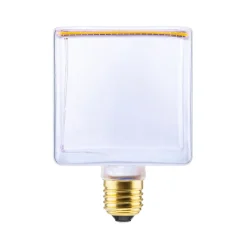 Segula LED Floating Cube klar E27, 4,5 W, 2200 K, dimmbar