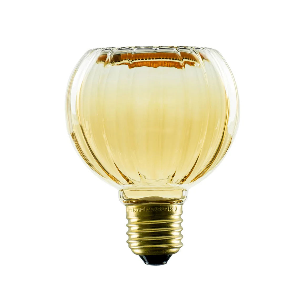 Segula LED Floating Globe 80 straight Gold E27, 4 W, 2200 K, dimmbar