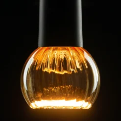 Segula LED Floating Globe 80 straight Gold E27, 4 W, 2200 K, dimmbar