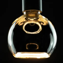 Segula LED Floating Globe 125 klar E27, 6,2 W, Dim-to-Warm