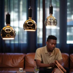 Segula LED Floating Globe 125 klar E27, 4,5 W, 2200 K, dimmbar