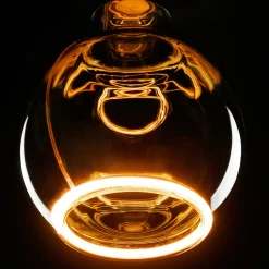 Segula LED Floating Globe 125 smokey grau E27, 6 W, 1900 K, dimmbar