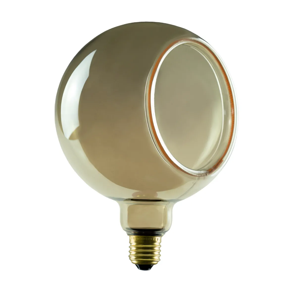 Segula LED Floating Globe 150 90° smokey grau E27, 6 W, 1900 K, dimmbar