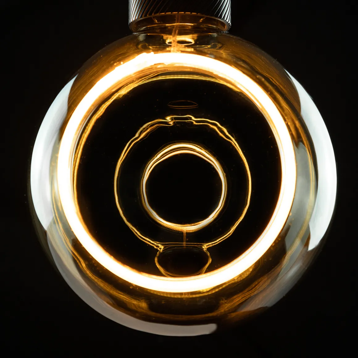 Segula LED Floating Globe 150 90° smokey grau E27, 6 W, 1900 K, dimmbar