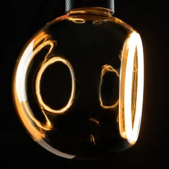 Segula LED Floating Globe 150 90° Gold E27, 4,5 W, 2200 K, dimmbar