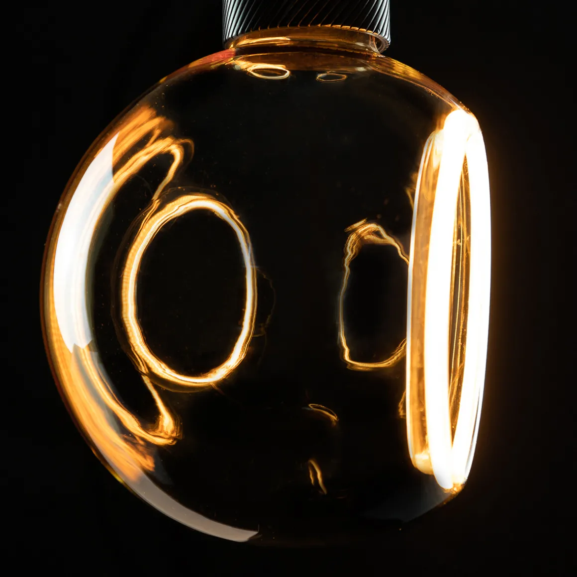 Segula LED Floating Globe 150 90° Gold E27, 4,5 W, 2200 K, dimmbar