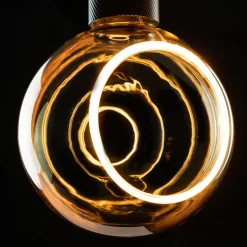 Segula LED Floating Globe 150 90° Gold E27, 4,5 W, 2200 K, dimmbar