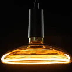 Segula LED Floating Reflektor R200 smokey grau E27, 6 W, 1900 K, dimmbar