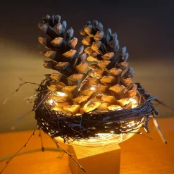 Segula LED Floating Reflektor R200 smokey grau E27, 6 W, 1900 K, dimmbar