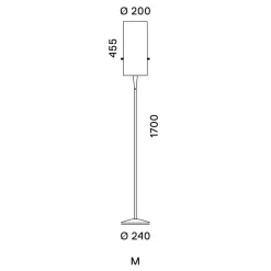 serien.lighting Club Floor M LED Stehleuchte