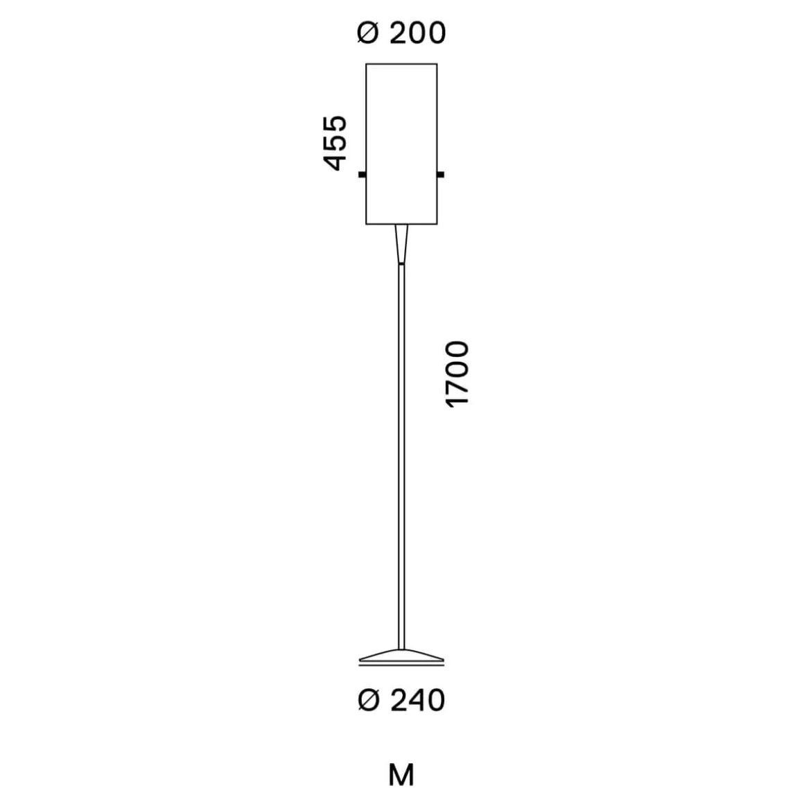 serien.lighting Club Floor M LED Stehleuchte