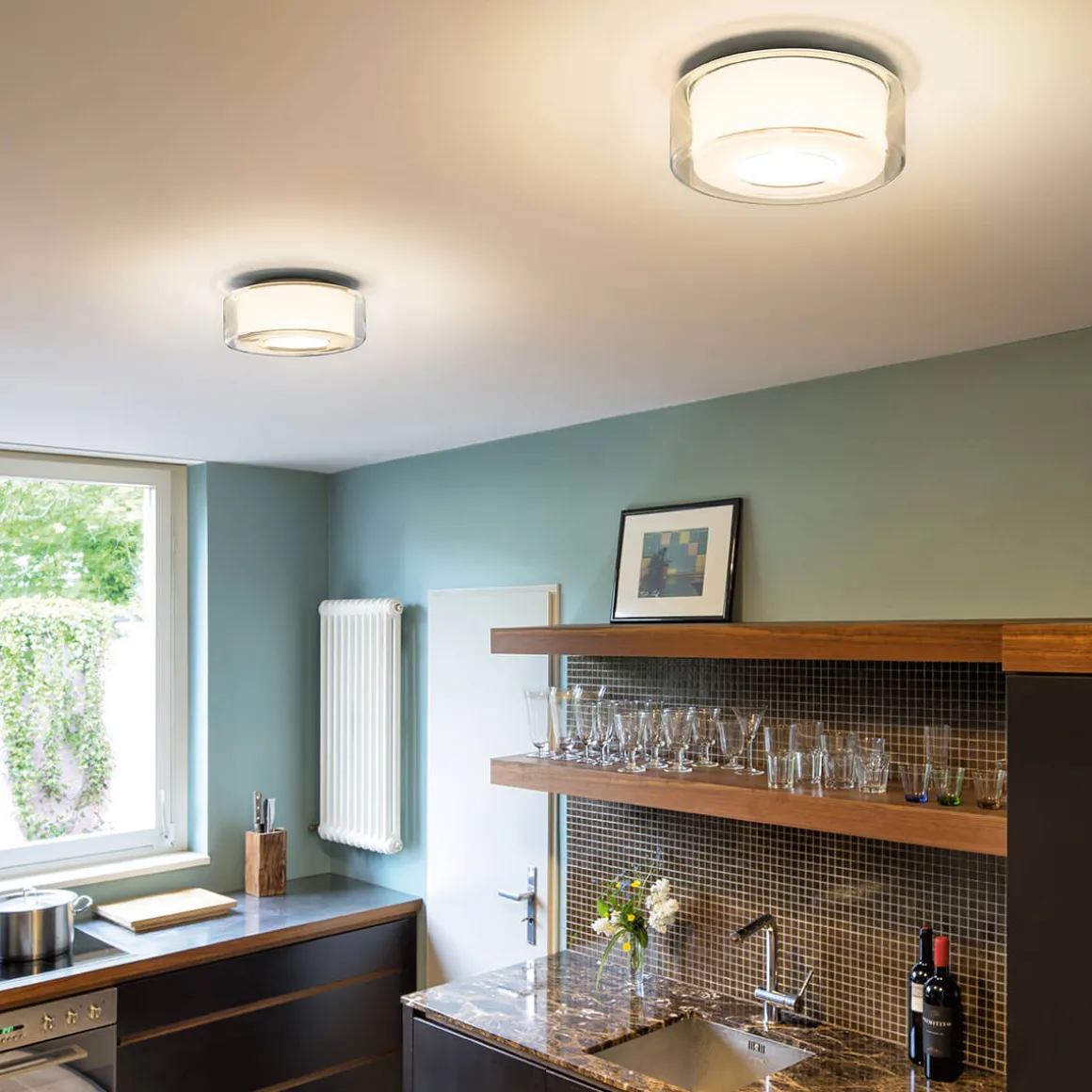 serien.lighting Curling Ceiling M LED Deckenleuchte, 2700 K