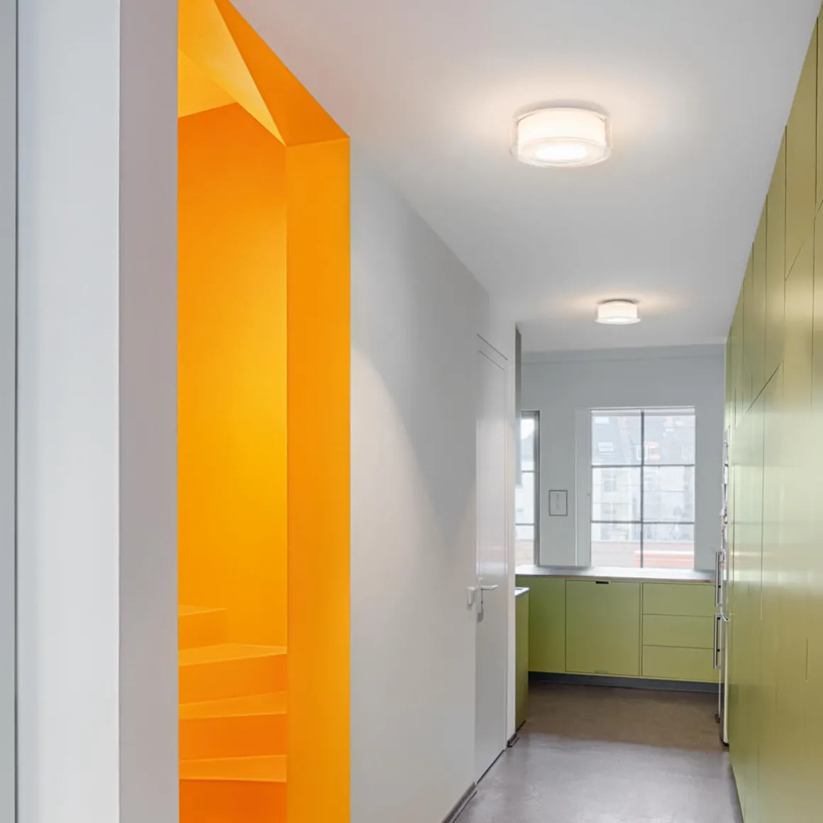 serien.lighting Curling Ceiling M LED Deckenleuchte, 2700 K