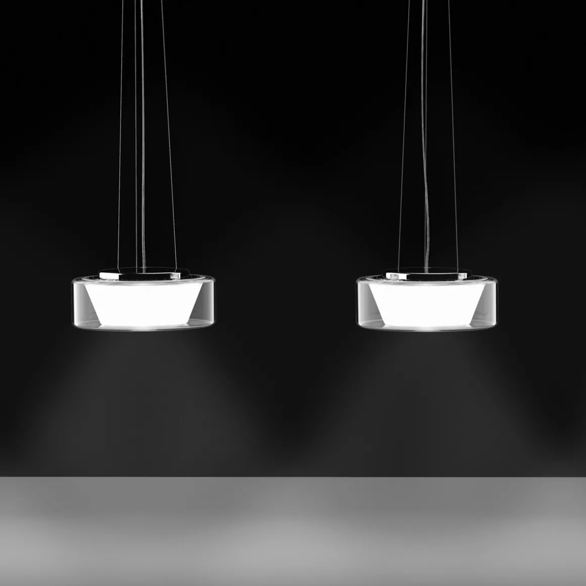 serien.lighting Curling Suspension Rope S LED Pendelleuchte, 3000 K