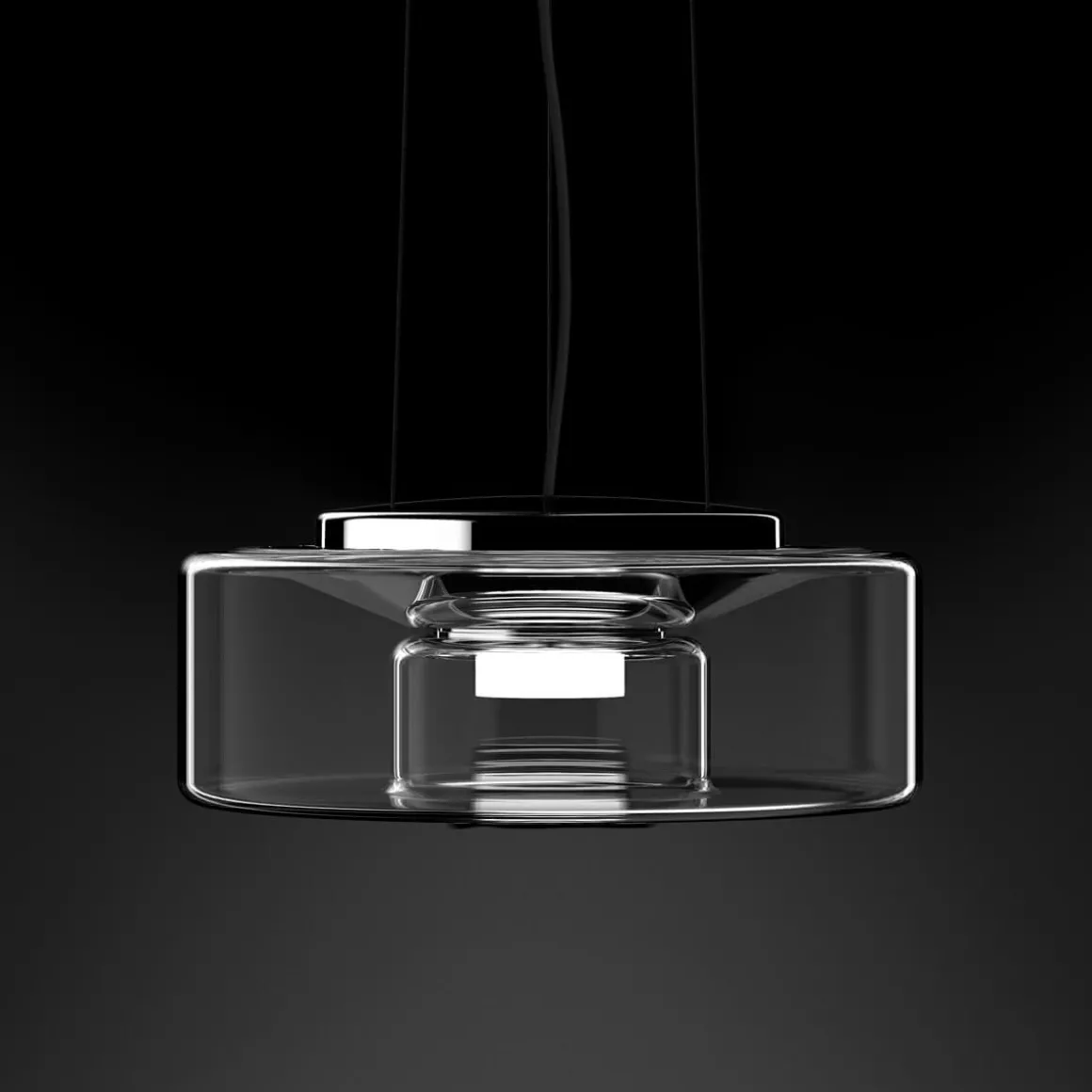 serien.lighting Curling Suspension Rope S LED Pendelleuchte, 3000 K